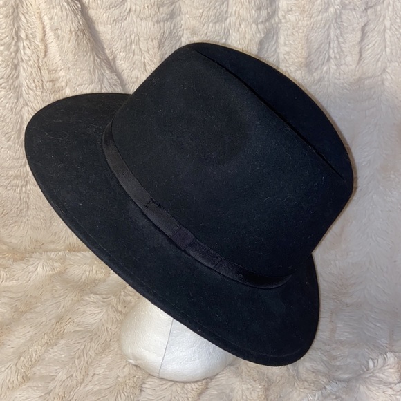 Nwot Country Gentleman Black Wool Fedora Wilton Water Repellent - Picture 1 of 11